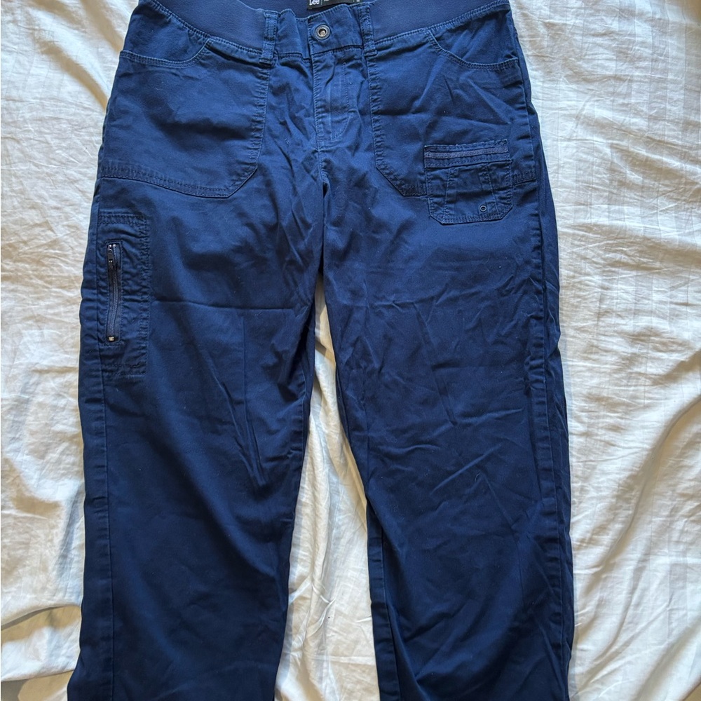 Lee Men's Deep Blue Cargo Pants